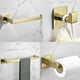 thumbnail image 1 of Juego de 4 piezas de baño de acero inoxidable con acabado en oro cepillado para baño, cocina y juegos de herrajes para baño, 1 of 5