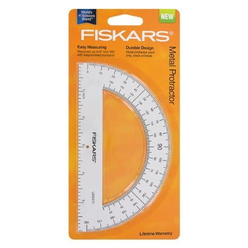 Fiskars Durable Metal Protractor by WAL-MART STORES INC
