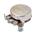 said B500k Potentiometer Long Knurled Split Shaft Electric Bass Guitar