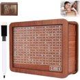 thumbnail image 1 of Hucha de madera, Caja de ahorros de madera 10000, Caja de ahorro de efectivo, Caja de dinero de madera para ahorrar efectivo, Caja de ahorros de madera con actualización 2024 Estilo retro, Caja de din, 1 of 7