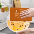 thumbnail image 4 of Fall Halloween Kitchen Towel Set of 2 Fall Pumpkin Striped Kitchen Maple Leaf Hand Towel Kitchen Dish Towel Thanksgiving Dishwashing Bathroom Hand Towel Halloween Decorations, 4 of 6