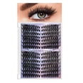 thumbnail image 1 of Kit de extensiones de pestañas WAJJYM 252 piezas D Curl 9-16 mm negro, 1 of 7