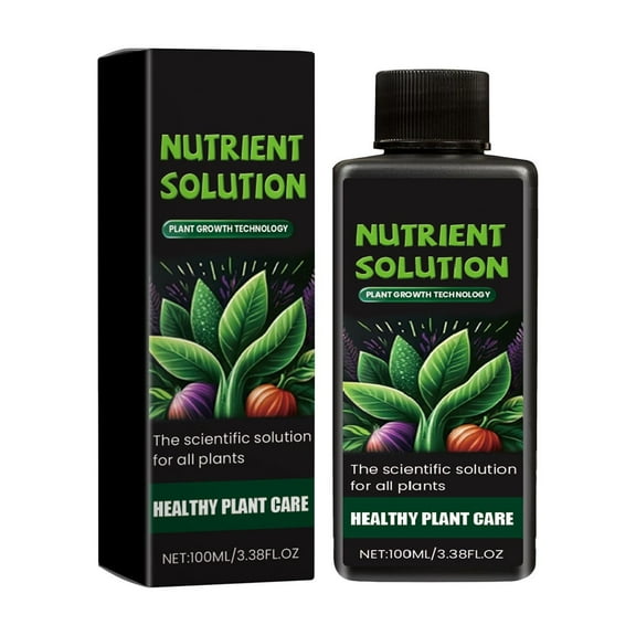 YFGEFTR Liquid Plant Food – Hydroponics Nutrients for Indoor House Plants, Tomato, Strawberry, Lettuce, Vegetable Garden & Herbs – Liquid Fertilizer for All Growing Systems