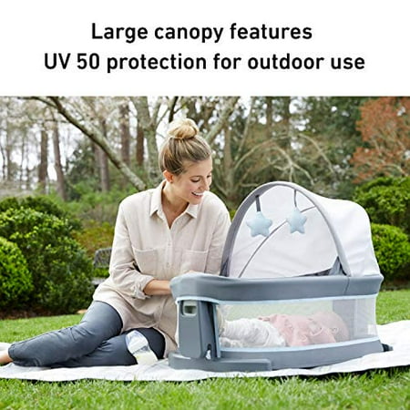 Graco Pack ?n Play Travel Dome LX Playard | Features Portable Bassinet, Diaper Changer, and More, Redmond