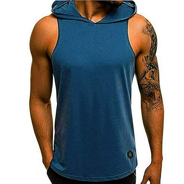 T-Shirts à Capuche Slim Fit pour Homme