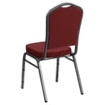 thumbnail image 4 of Bowery Hill Chaise Empilable de Banquet Empilable en Bourgogne, 4 of 9