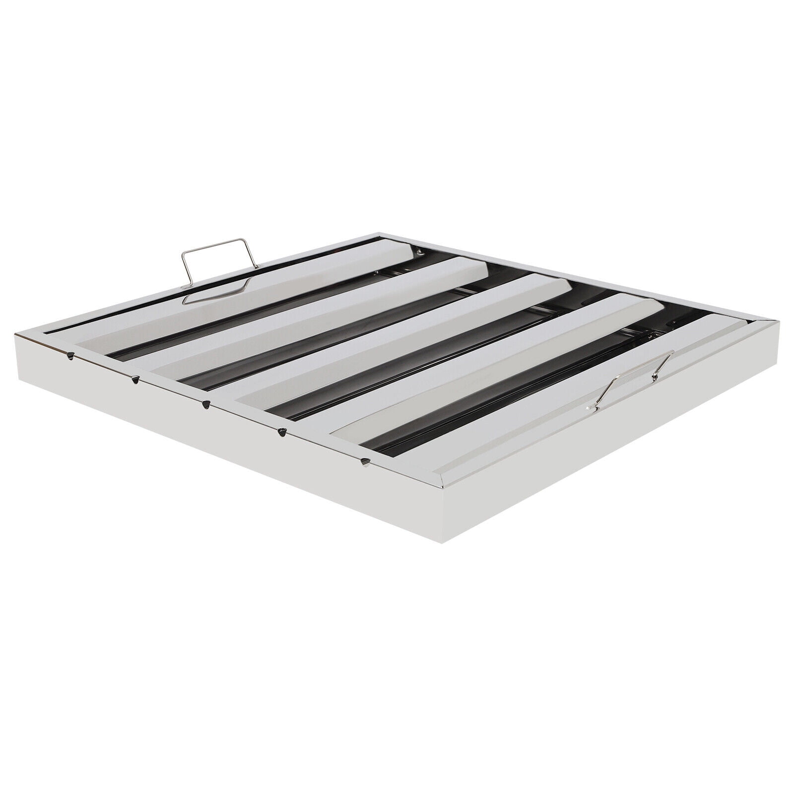 6 Pack 20"X20" Hood Grease Filter Baffle Stainless Steel Commercial Hood Filters