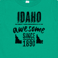 thumbnail image 4 of Inktastic Idaho Awesome Since 1890 Boys or Girls Baby T-Shirt, 4 of 5