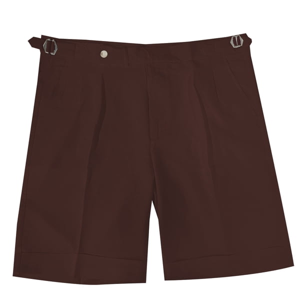 Pantalones cortos casuales de sastrería británica para hombre: prenda elegante y cómoda para practicar deporte a diario, fácil de cuidar