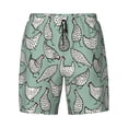 thumbnail image 4 of Lsque Mens Swim Trunks Retro Rooster4 Pattern - Bathing Suit Compression Liner - Beach Swim Shorts Swimwear - (S-3XL) - Stretch Quick Dry -3X-Large, 4 of 9