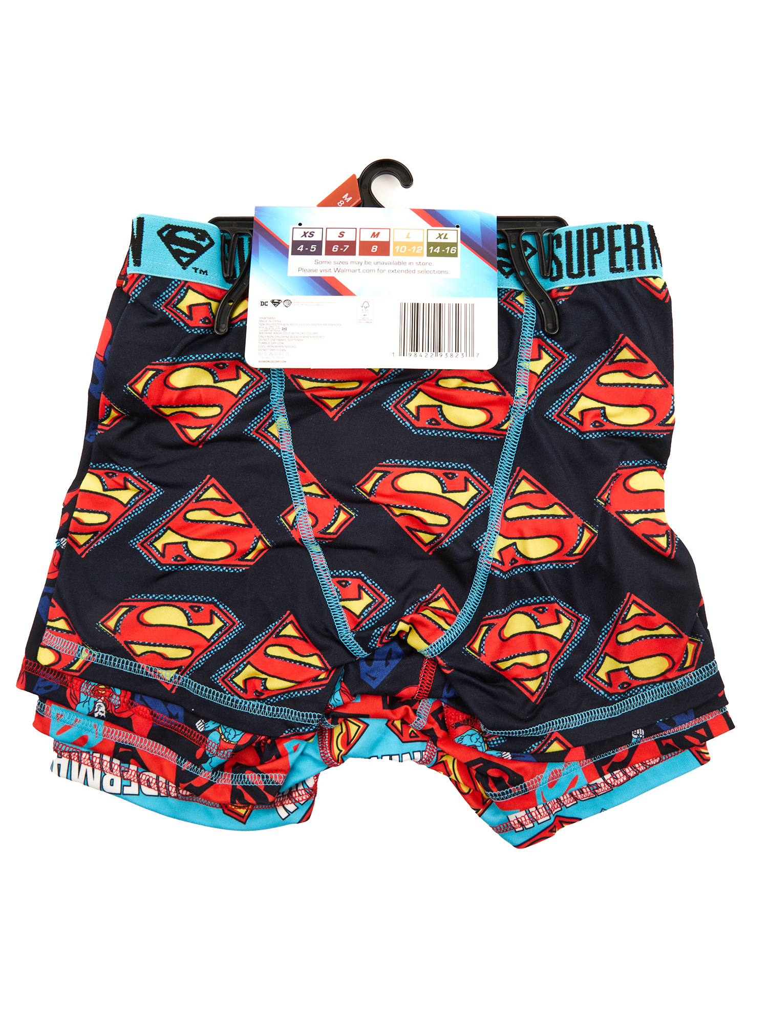 Superman Boys Boxer Brief Underwear, 4-Pack photo 7