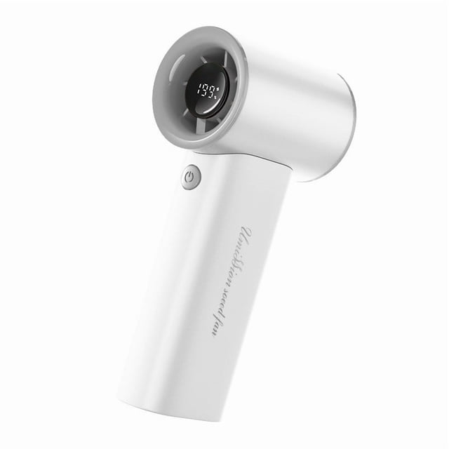 shyuyusa High Power Turbo Fan Portable USB Handheld Fan 199 Speed Adjustable High Speed Cooling Fan