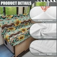 thumbnail image 6 of Yuyamidu Sunflower RV Dinette Cushion Covers Booth Set Aztec Camper Cushions Cover Washable RV Couch Covers 2 Pcs Elastic Camper Dinette Seat Covers for Travel Trailer Couch, 6 of 7