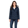 thumbnail image 2 of Heting Women's Puffer Jacket Winter Coat Windproof Waterproof Thicken Outerwear with Hood Navy XL, 2 of 9