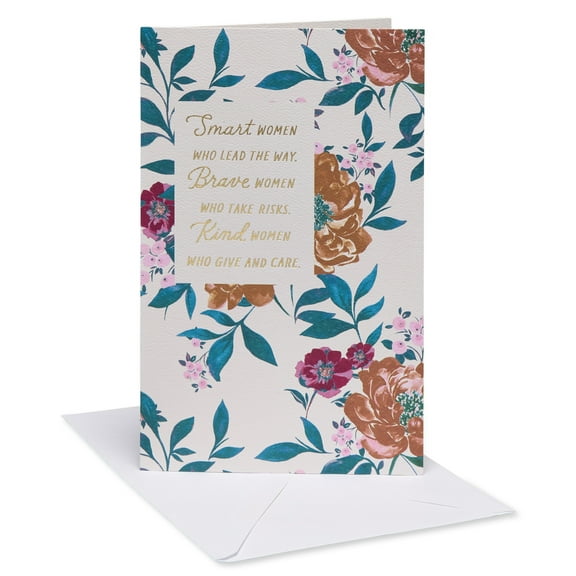 American Greetings Birthday Card for Her (Empowering Floral)