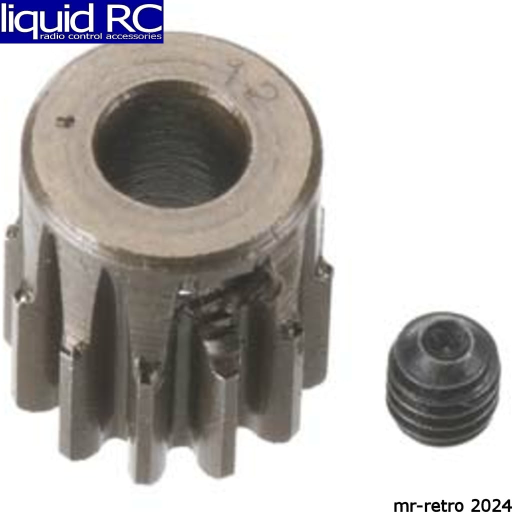 Robinson Racing Products 8712 Extra Hard 5mm Bore .8 Module 31.75P Pinion 12T
