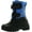 Royal Blue Strap 13 M US Little Kid, variant on Static Kids BHD-07 Waterproof Cold Weather Kids Snow Boots with Adjustable Feature
