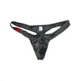 thumbnail image 1 of Musuos New Ice Silk Sexy Mens Bikini Swimwear Elastic Briefs Thongs G-String Underwear, 1 of 6