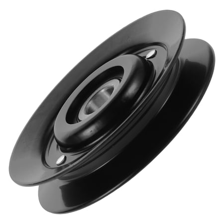 Pretyzoom air conditioning pulley Car Air Conditioner Tension Wheel Assembly Black 1Set