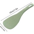 thumbnail image 4 of Reusable Soup Cereal Spoon, Unbreakable Dinner Utensil, Natural Wheat Straw Material, Biodegradable, Solid Color, 3 Piece Set, 19cm x 6cm / 7.5 x 2.36 Inches, Heat Resistant &, 4 of 7