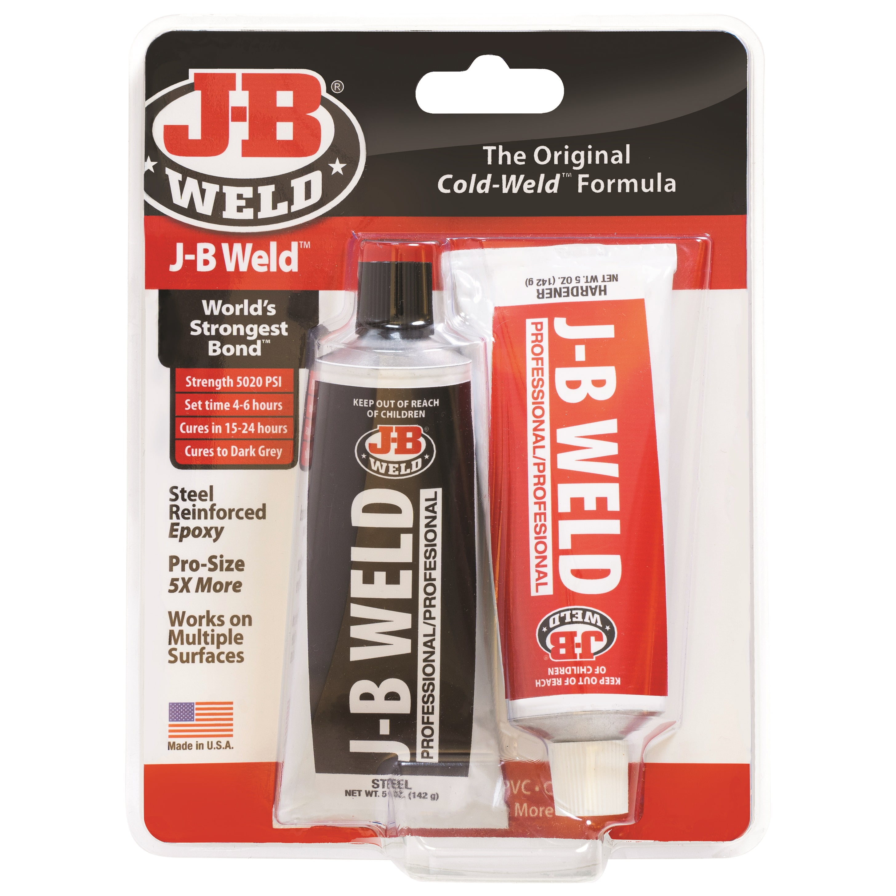 J-B Weld Original Adhesive Professional Size 8281 10 oz, Dark Grey