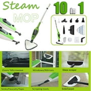 Dayplus 1300W Steam Mop Cleaner 10-in-1 w/ Convenient Detachable Handheld Unit Laminate Washe