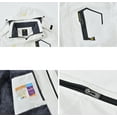 thumbnail image 5 of Tyhengta Men's Waterproof Ski Jacket Warm Winter Snow Coat Mountain Windbreaker Hooded Raincoat White L, 5 of 8
