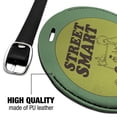 thumbnail image 4 of Sesame Street Smart Round Leather Luggage Card Suitcase Carry-On ID Tag, 4 of 6