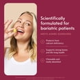 thumbnail image 2 of Bariatric Advantage Calcium Citrate Chewy Bites 500 mg - for Bariatric Surgery Patients - Vitamin D3 - Sugar-Free Chewable Calcium Supplement - Bariatric Chews - Lemon Flavor - 90 Count, 2 of 7
