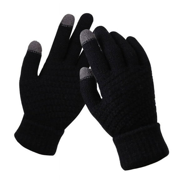 Touchscreen Gloves For Women Cold Weather Fashion Knit Mittens Warm Winter Gloves Elastic Knit Gloves Gloves Mittens Convertible Mittens for Women Cold Weather Heated Gloves Mittens Combo with Pocket
