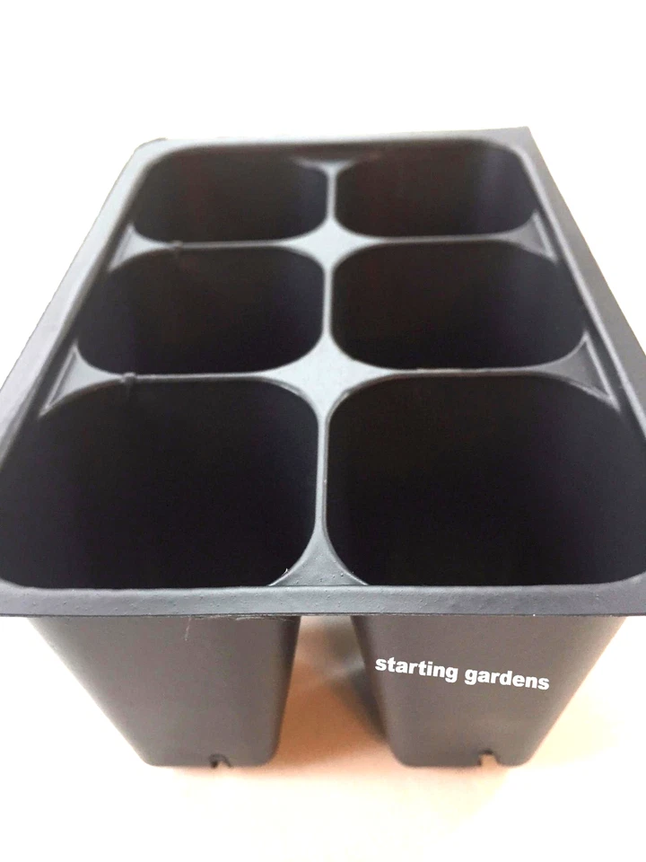 CIRCLE- Seedling Starter Trays, 144 Cells: (24 Trays) Plus 5 Plant Labels, Seed Starting