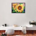 thumbnail image 4 of Cuadros Decorativos Punto de cruz completo 11CT Girasol Estampado Bordado DIY Kits de costura (2) DQrwqpou Nuevos Originales, 4 of 5