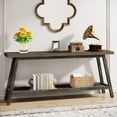 thumbnail image 7 of Tribesigns 71" Extra Long Console Table for Entryway, Farmhouse Console Entryway Table for Hallway, Entrance, Living Room, 7 of 7