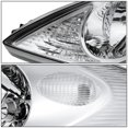 thumbnail image 3 of DNA Motoring OEM-HL-0117-R For 2002 to 2003 Lexus ES300 2004 ES330 1Pc Right / Passenger Side Factory Style Chrome Housing Headlight Lamp LX2503114, 3 of 4