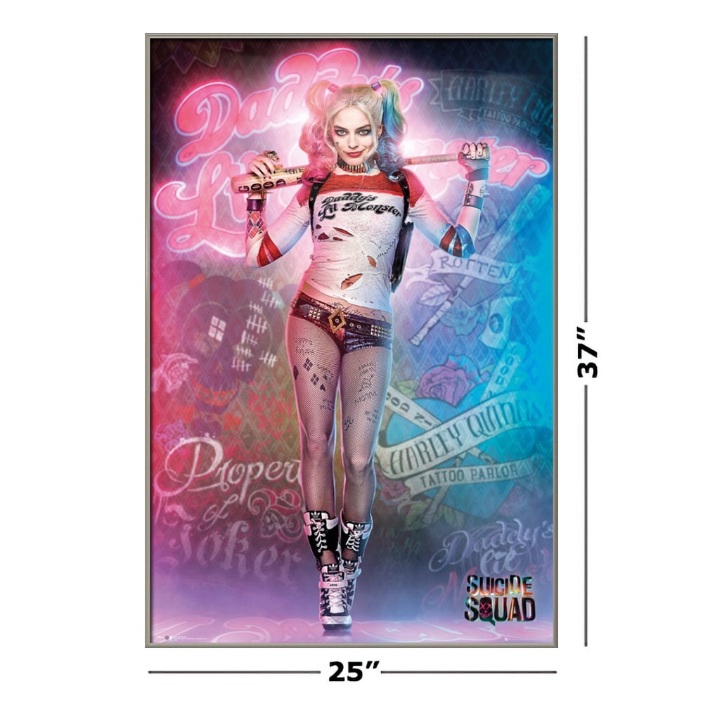 Bullet tumbler/thermos Harley Quinn Suicide Squad Glittered 32 oz – Marsha  Ann Designs