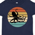 thumbnail image 4 of Inktastic Octopus Vintage Sunset Boys or Girls Toddler T-Shirt, 4 of 5