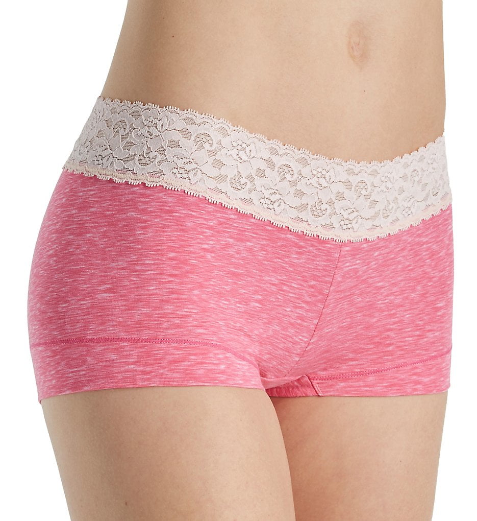 Maidenform Womens Pure Genius Seamless Bikini with Lace Trim Panty