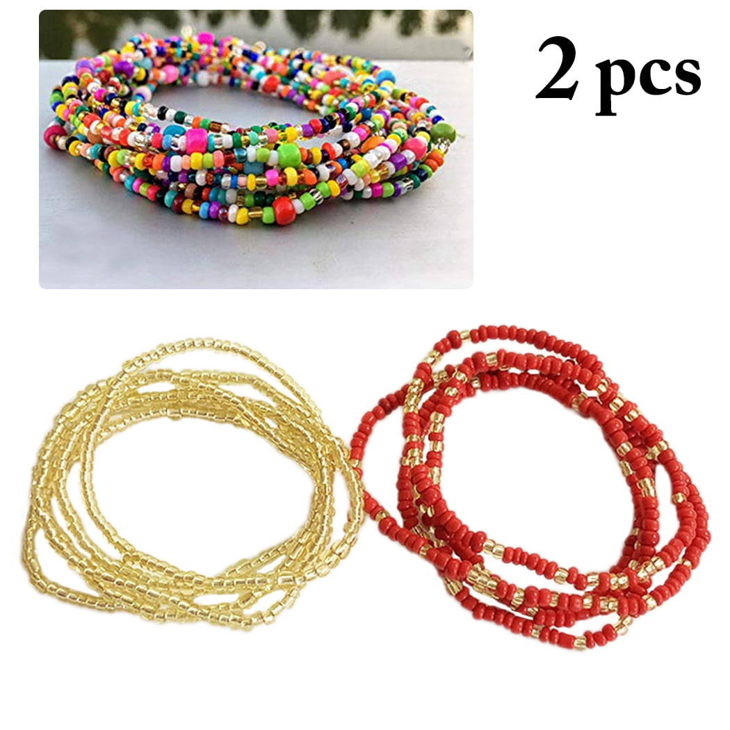 2PCS Waist Chain Fashion Seed Beads 