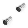 thumbnail image 1 of maskred 1/2/3/5 High-Performance Pipe Tube Connector For Improved Exhaust Better Exhaust Output Exhaust Reducer silver 63MM-76MM 2PCS, 1 of 6