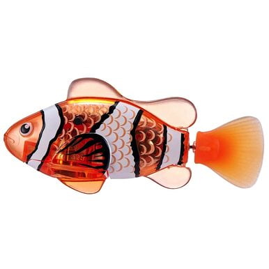 Robo Alive Fish Orange \u0026amp; White 