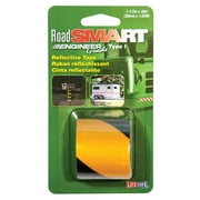 Incom Manufacturing 1-.50in. X 40in. Yellow & Black Reflective Tape RE838