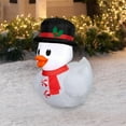 thumbnail image 3 of Canard en caoutchouc lumineux gonflable de Noël 29.9212 po x 33.8582 po x 39.37 po x 1.8743 lb, 3 of 6