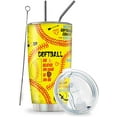 thumbnail image 2 of Softball Gifts For Girls, Softball Coffee Tumbler, Softball Water Bottles For Team, Softball Travel Cups, Softball Gifts For Girls Boy 10-12, 20oz Softball Insulated Cups With Lid, 2 of 6