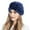 Navy, variant on ZSQDM Women Muslim Turban Flowers Hair Bonnet Head Scarf Wrap Cover beanie Fan Hat Baseball Caps Gas Cap Replacement