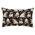 thumbnail image 1 of Balery French Bulldog Funda de Cojín Estampada, Regalos para Mujeres, Regalos de Amor para Ella, Regalos para Novia o Esposa, Funda de Almohada-14"x20", 1 of 6