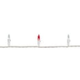 thumbnail image 6 of Northlight LED Mini Christmas Lights - Red and Pure White - 16.25' White Wire - 50ct, 6 of 8