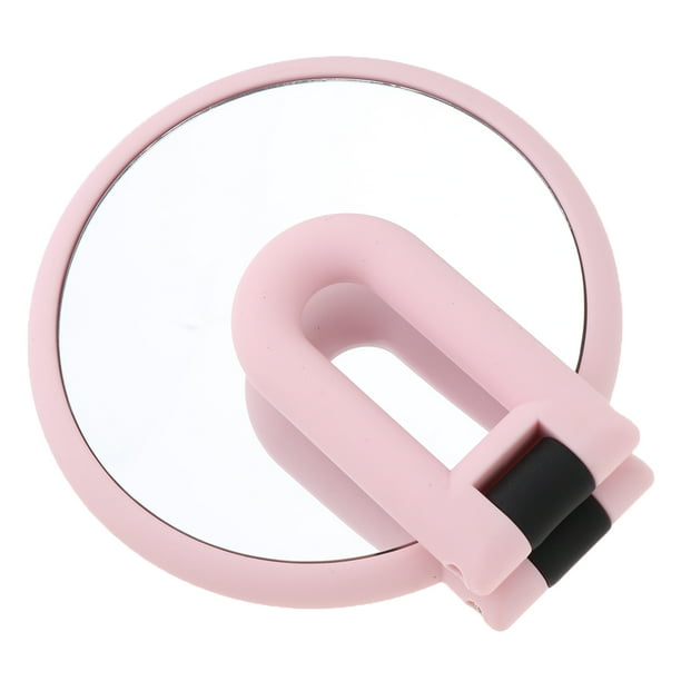 15x Magnifying Handheld Mirror Pink Travel Folding Hand Held Mirror
