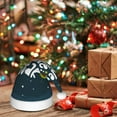 thumbnail image 6 of KLL Christmas Hats for Adults Plush Avocado in Space1 Print Santa Hat Xmas Fluffy Santa Claus Hat for Women Men, 6 of 6