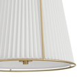 thumbnail image 4 of Hunter - Atmore 3-light Alturas Gold, Medium Size Pendant Light, Dimmable, Modern Style, Drum Shaped, for Bedrooms, Dining, Living Rooms - 48244, 4 of 8