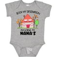 thumbnail image 3 of Inktastic Book my Reservation I'm Going To Nana's- House Boys or Girls Baby Bodysuit, 3 of 5